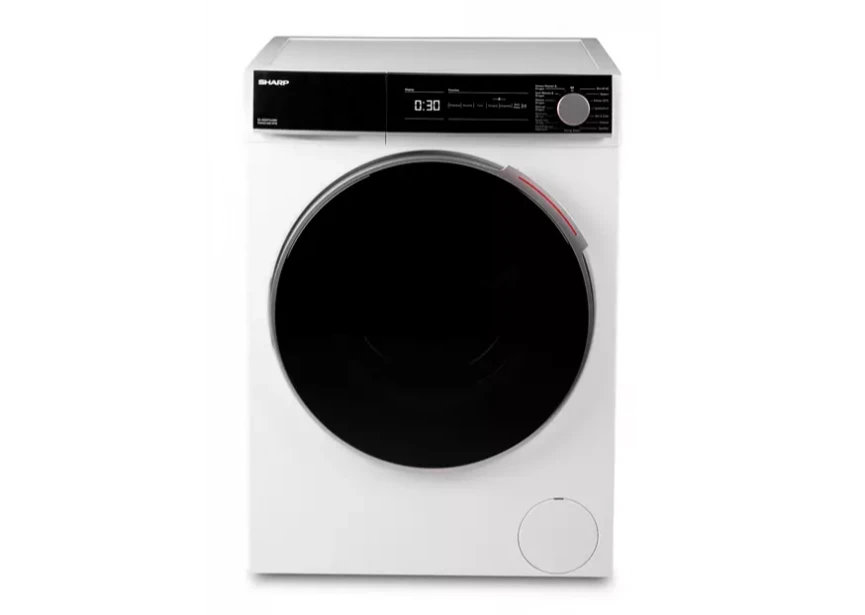 sresnd914wbe-wasdroogcombi1 Sharp ESND914WDBE - Wasdroogcombinatie - 9kg wassen 1400toeren - 6kg drogen - Afbeelding 1