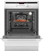 Inventum VFI6042WIT - Vrijstaand inductie fornuis - Elektrische oven - 4 kookzones  60cm- 65 liter - wit - Afbeelding 6