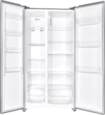 Aanbieding!! Fitelli KV436ISIL2 Amerikaanse koelkast Zilver grijs 90cm breed - Afbeelding 3