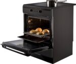 Inventum VFI6042ZWA - Vrijstaand inductie fornuis - Elektrische oven - 4 kookzones  60cm- 65 liter - zwart - Afbeelding 11