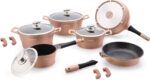 Royalty Line 14-delige Greblon Coating pannenset - Koper