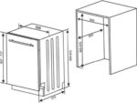 Sharp QWNI15I45DXEU Volledig Geïntegreerde Vaatwasser 60CM - Afbeelding 7