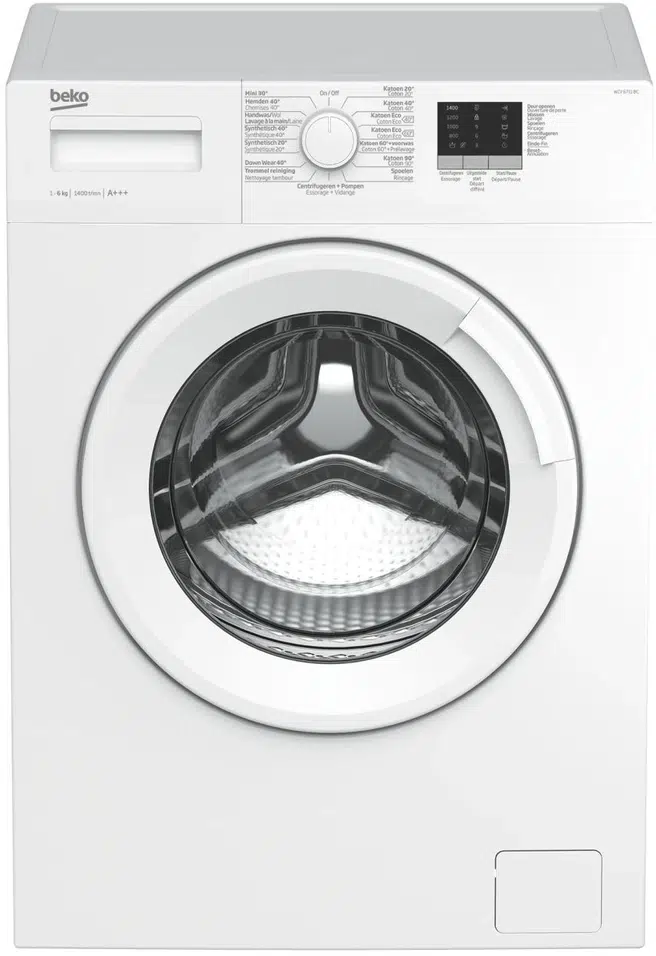2001632985.webp Beko WCV6711BC Wasmachine 6 kg 1400 toeren A+++ - Afbeelding 1