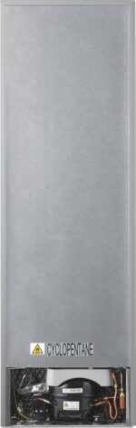 Inventum KV1500S Low Frost energiezuinige koel-vriescombinatie - 150 cm hoog - 174 liter - Energielabel D - Vrijstaand - Zilver - Afbeelding 8