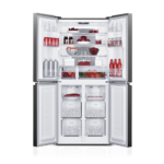 Fitelli KV421BL Amerikaanse koelkast zwart RVS 4 deurs 421liter - Afbeelding 9
