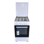 Fitelli FG5001W  Fornuis - Gas - breedte 50 cm - Witte kleur