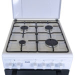 Fitelli FG5001W  Fornuis - Gas - breedte 50 cm - Witte kleur - Afbeelding 2