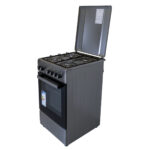 Fitelli FG5001RVS Fornuis - Gas - breedte 50 cm - Grijze kleur - Afbeelding 3