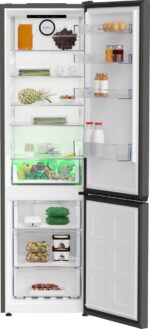 Beko B5RCNE405HG Vrijstaande Koel-vries Combinatie 203,5 cm hoog-grijs - Afbeelding 3