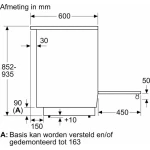 Bosch HKA004020U - Serie 2 - Fornuis - Vrijstaand elektrisch fornuis - Keramisch - Wit - Energielabel A - Afbeelding 5
