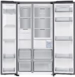 Samsung RS70F65KEF - Amerikaanse Koelkast - Zwart - No Frost - Water dispenser - IJsblokjesautomaat - Afbeelding 4
