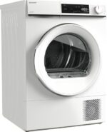 SHARP KDNHA8S6GWDBX Warmtepompdroger 8 kg - Afbeelding 2