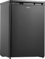 Inventum KK550B tafelmodel koelkast energiezuinig - 131 liter - Zonder vriesvak - 55 cm breed - Superkoelen - Led-verlichting - Energielabel D - Vrijstaand - Zwart - Afbeelding 6