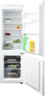 Inventum IKV1782S - Inbouw Koel-vriescombinatie - 178 cm - 242 liter - 2 groentelades - Led-verlichting - Sleepdeur - Wit