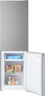 Inventum KV1500S Low Frost energiezuinige koel-vriescombinatie - 150 cm hoog - 174 liter - Energielabel D - Vrijstaand - Zilver - Afbeelding 4