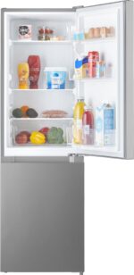 Inventum KV1500S Low Frost energiezuinige koel-vriescombinatie - 150 cm hoog - 174 liter - Energielabel D - Vrijstaand - Zilver - Afbeelding 7