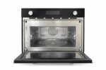 Fitelli IOMA35ZW1 Inbouw Combi Magnetron – Hetelucht, Grill en Magnetron 45 cm hoog Zwart - Afbeelding 2