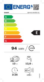 Sharp QWNI15I45DXEU Volledig Geïntegreerde Vaatwasser 60CM - Afbeelding 6