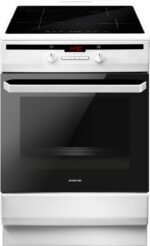 Inventum VFI6042WIT - Vrijstaand inductie fornuis - Elektrische oven - 4 kookzones  60cm- 65 liter - wit - Afbeelding 3
