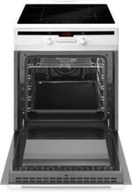 Inventum VFI6042WIT - Vrijstaand inductie fornuis - Elektrische oven - 4 kookzones  60cm- 65 liter - wit - Afbeelding 5