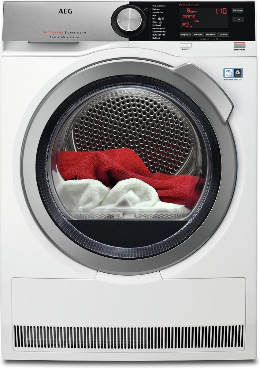 850x1200-3.jpg AEG T8DE84ES Warmtepompdroger 8 kg A+++ - Afbeelding 1