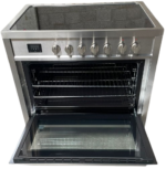 Luxe Fitelli FI9002RVS inductie fornuis RVS 90CM - Afbeelding 5