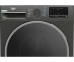 Beko B3WM49410M2 wasmachine zilver met 9 kg. vulgewicht en 1400 toeren 5 jaar garantie - Afbeelding 4