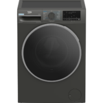Beko B3WM49410M2 wasmachine zilver met 9 kg. vulgewicht en 1400 toeren 5 jaar garantie