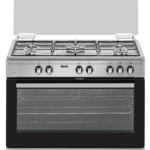 Fitelli FG9001RVS RVS gasfornuis 90cm Met Hetelucht oven