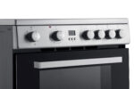 Fitelli FI6001RVS Inductie Fornuis Vrijstaand 60 cm – Boosterfunctie – met Heteluchtoven –  RVS-2 fase - Afbeelding 2