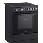 Fitelli FI6001ZW Inductie Fornuis Vrijstaand 60 cm – Boosterfunctie – met Heteluchtoven – Zwart - 2fase