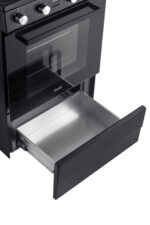 Fitelli FI6001ZW Inductie Fornuis Vrijstaand 60 cm – Boosterfunctie – met Heteluchtoven – Zwart - 2fase - Afbeelding 5