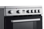 Fitelli FK6002RVS keramisch Fornuis 60CM met heteluchtoven- Grijs- 2 of 3 fase - Afbeelding 2