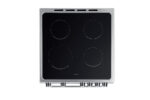 Fitelli FK6002RVS keramisch Fornuis 60CM met heteluchtoven- Grijs- 2 of 3 fase - Afbeelding 3