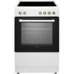 PELGRIM PFI7160WIT 60 cm Inductie fornuis met 4 zones, wit