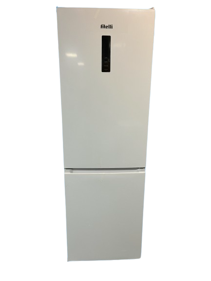 IMG_8727-removebg-preview-1.png Fitelli KV314WIT01 Koelvriescombinatie No-frost 185cm hoog 60cm breed kleur wit mat - Afbeelding 1