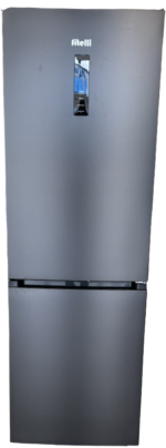 Nieuw!! Fitelli KV314ZWIN1 Koelvriescombinatie No-frost 185cm hoog 60cm breed kleur mat zwart RVS - Afbeelding 2