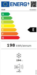 Actie!! Fitelli VK200W01 - Vrieskist - Inhoud 200 liter - Wit - Vrijstaand - - Afbeelding 8