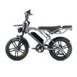 Fatbike V20 PRO – E-Fatbike incl. Voorslot + Achterzitje + Voorrek – Nardo Grijs - Afbeelding 3