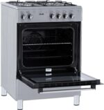Fitelli FG6001RVS Gasfornuis RVS grijs 60CM - Afbeelding 2