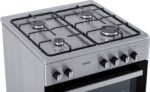 Fitelli FG6001RVS Gasfornuis RVS grijs 60CM - Afbeelding 3
