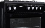 B-keus!! Fitelli FG6001ZW Gasfornuis 60CM zwart - Afbeelding 6