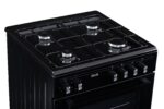 B-keus!! Fitelli FG6001ZW Gasfornuis 60CM zwart - Afbeelding 7