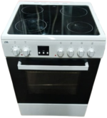 Gebruikte ETNA FKV760WIT keramisch fornuis met 4 zones, wit 60cm - Afbeelding 3
