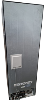 B-keus!! Luxe Fitelli KV314GLZW02 Koelvriescombinatie-Glazen voorkant -No-frost-185cm hoog-60cm breed-kleur zwart (kopie) - Afbeelding 5