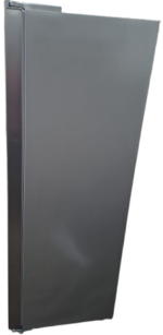 B-keus!! Fitelli KV520ISIL Amerikaanse koelkast grijs RVS 90 cm breed met ijs en waterdispenser - Afbeelding 4