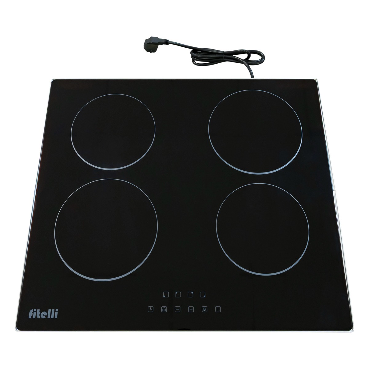 fitelli Fitelli IK602F Inbouw Inductiekookplaat –60cm- voor 2-Fase Aansluiting! - Afbeelding 1