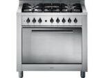 Indesit KP9F91S gasfornuis 90cm, zilver