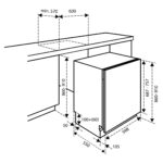Inventum IVW6008AXL - Volledig Geintegreerde Vaatwasser - Nishoogte 91 cm - Bestekmand - Afbeelding 11