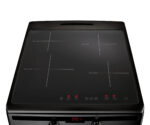 Inventum VFI5042ZWA - Vrijstaand inductie fornuis - Elektrische oven - 4 kookzones - 50 cm - 65 liter - Zwart - Afbeelding 3